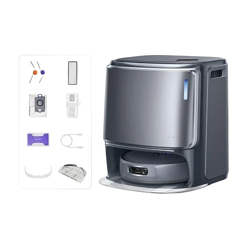 NARWAL Freo Z10 Ultra Robotstofzuiger Met Zuigkracht 18000 Pa, Dynamische Dweiluitbreiding, Anti-Klitsysteem En Intelligente Reiniging Met Scheiding Nat/Droog