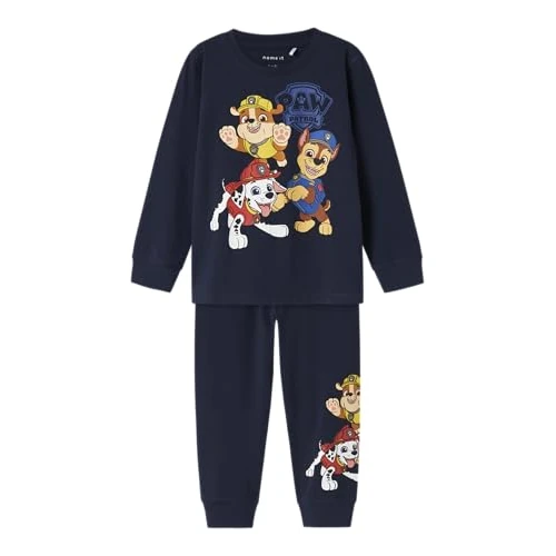 Offerta a tempo: NAME IT Nmmarlo Pawpatrol LS Nightset Noos Cplg - Ragazzo, Blazer Blu Marine, 98-104 - 27% da 29.99 € a 21.95 €