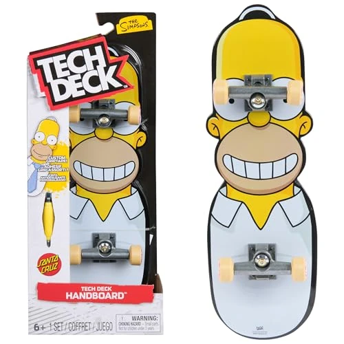 Limited-time offer: Spin Master Tech Deck, The Simpsons Handboard; Authentic Mini Skateboards, Kids’ Toys for Boys and Girls, Ages 6 and up (Hands Use Only) from 14.36 £ to 13.68 £ (save 5%)