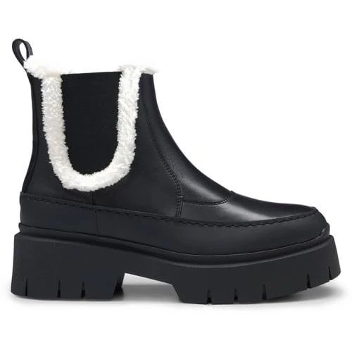 Offerta a tempo: HUGO Kris_chbootie_frlt, Stivaletti alla Caviglia Donna, Nero, 40 EU - 0.00% da 166.99 € a 166.99 €