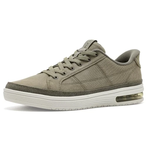 Zeitlich begrenztes Angebot: Skechers Herren Sup-Air Jettz Slip-InTurnschuhe, Olive Canvas, 41.5 EU von 94.95 € auf 61.14 € (36% Rabatt)