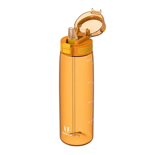 Super Sparrow Butelka - TouchSip Sportowa Butelka na wodę - 1L - Bez BPA - Idealna do sportu, szkoły i na zewnątrz