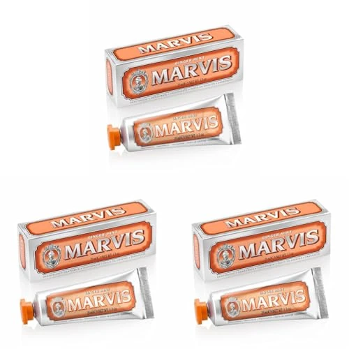 Marvis Ginger Mint Dentifricio 25 Ml (Confezione da 3)