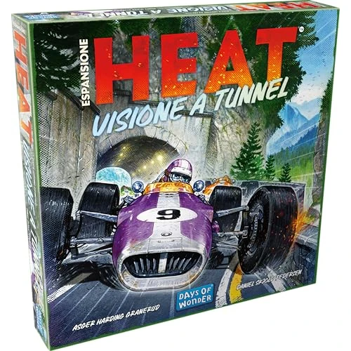 Asmodee - Heat Vision a Tunnel, uitbreiding van het bordspel, twee nieuwe scnari, Italiaanse editie