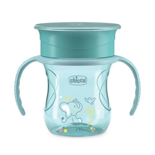 Oferta ograniczona: Chicco Perfect Cup First Cup dla dzieci 200 ml, 1 butelka na kubek 12 + miesięcy, aby nauczyć się pić, z 360 ° silikonową membraną i wyjmowanymi uchwytami, bez BPA, niebieski z 49.54 PLN na 49.54 PLN (zniżka 0%)