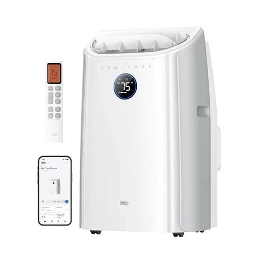Offerta a tempo: DREO Condizionatore Portatile 10.000 BTU AC per Camera da letto, Raffreddamento Senza Drenaggio, Silenzioso, Controllo Tramite Applicazione/voce, Timer 24 ore, con Ventola e Deumidificatore - 8% da 499.99 € a 459.99 €