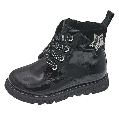 Chicco Ankle Boot, Fashion Boots, Black, 10 UK, Black, 28 EU