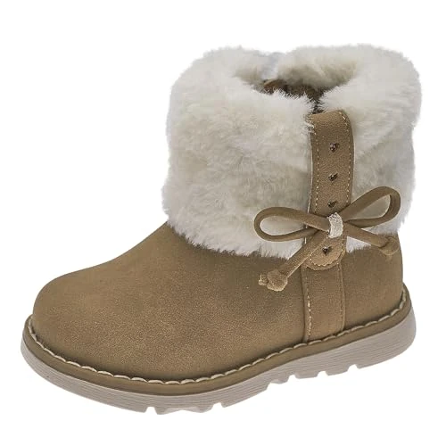 Offerta a tempo: Chicco Bambine e ragazze Stivali con Zip Laterale Stivaletti Caldi FW25 253_1 Marrone (1) 270 - 0.00% da 39.09 € a 39.09 €