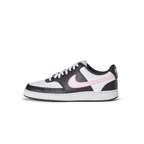 Limited-time offer: Nike Women's Court Vision Lo Nn Shoes, Black/Pink Foam/White, 5 from 70.91 GBP to 70.91 GBP (save 0%)