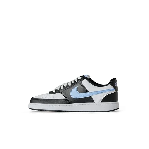 NIKE Court Vision Low Next Nature damskie sneakers, 39 EU, Czarno-biały, 39 EU