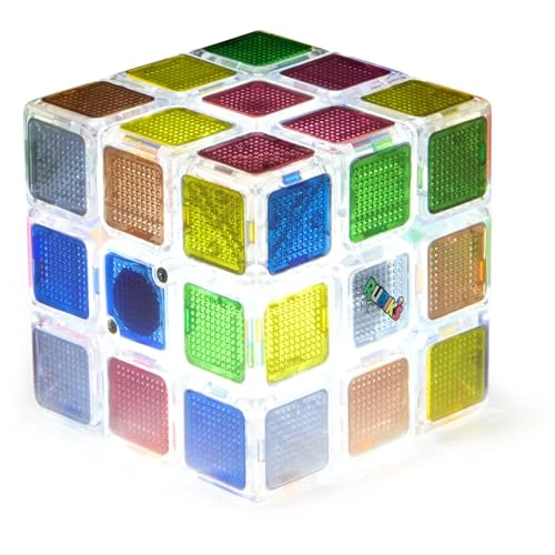 Rubik's Cubo, Cubo Pulse Originale con Luci Lampeggianti per una Sfida Contro il Tempo, Antistress e Rompicapo per Adulti e Bambini, 8+ Anni