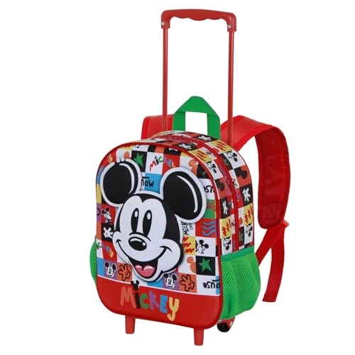 Offerta a tempo: Disney Topolino Mood-Zainetto 3D con Ruote Piccolo, Multicolore, 26 x 34 cm, Capacità 7 L — 48% da 38,00 € a 19,69 €