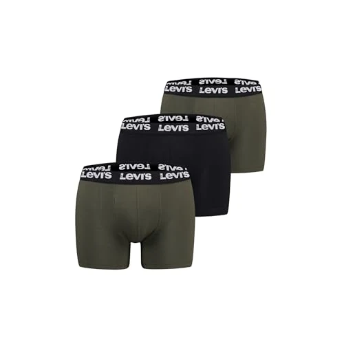 Zeitlich begrenztes Angebot: Levis Men Repeat Logo Boxer Brief 3P von 24.08 € auf 24.08 € (0.00% Rabatt)