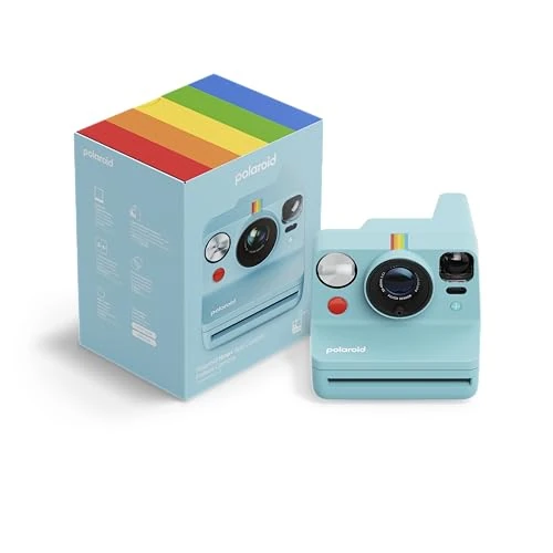 Limited offer: Polaroid Now+ 3rd Generation I-Type Instant Film Camera - Bluetooth Connected App Controlled - Arctic Blue - Camera Only No Film (9163) from 150.72 EUR to 120.58 EUR (save 20%)
