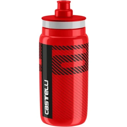 CASTELLI Water Bottle Homme, Red, One Size (Lot de 2)