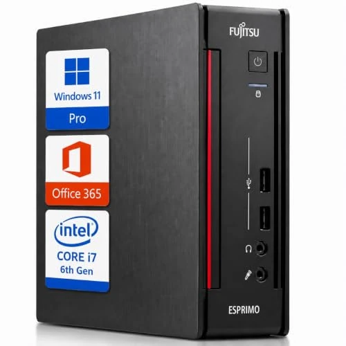 Tijdelijke aanbieding: PC Fujitsu Q956 Mini Tiny Intel I7-6700T RAM 8GB SSD 240GB W11 WiFi (gereviseerd) van 434.50 € naar 434.50 € (0.00% korting)