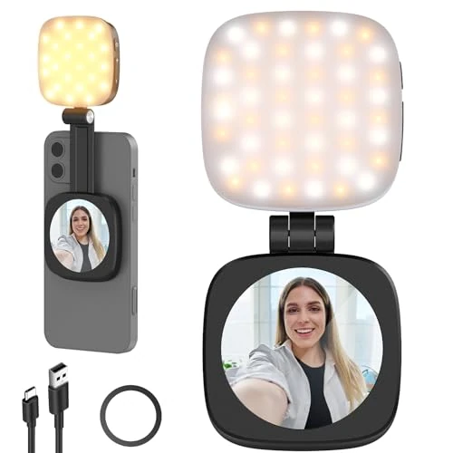 Oferta limitada: NEEWER Basics NL48B Luz Selfie Magnética Compatible con MagSafe iPhone de 26.99 € a 26.99 € (ahorro 0.00%)