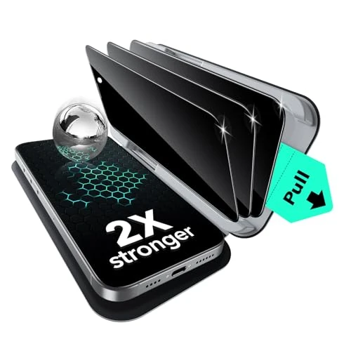 Offerta a tempo: ESR Privacy Pellicola per iPhone 14 Pro Max, Vetro temperato 9H+ — 5% da 18,99 € a 18,04 €