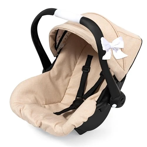 Oferta limitada: Bayer Design Silla de Coche para muñecas con Techo EasyGo, asa Ajustable | cinturón de seguridad, para muñecos de hasta 46 cm, a partir de 3 años de 41.85 € a 37.95 € (ahorro 9%)