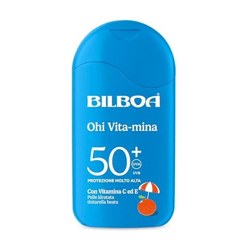 Zeitlich begrenztes Angebot: Bilboa Ohi Vita-Minenmilch, LSF 50+, mit Multivitamin, besser eine Lebensdauer von heute als ein Rauchen von Morgen, wasserfest, dermatologisch getestet – 200 ml von 16.45 € auf 16.45 € (0.00% Rabatt)