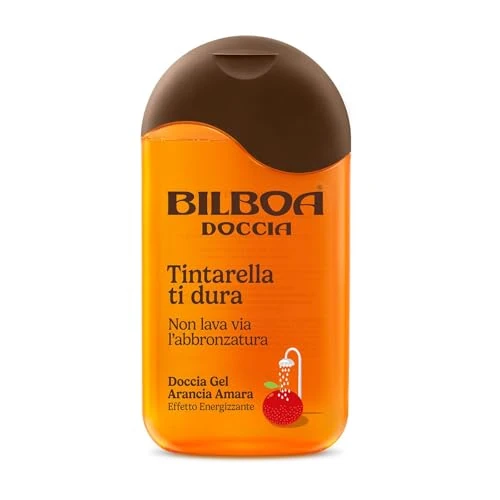 Offerta a tempo: Bilboa Doccia Gel Arancia Amara, Tintarella Ti Dura, Non Lava Via l'Abbronzatura, Effetto energizzante, Dermatologicamente testato, 220 ml - 34% da 4.39 € a 2.88 €