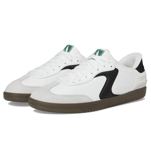 Offerta a tempo: Skechers Uomo Hotshot Relegate Slip-In ALLENATRICE, White Duraleather/Suede/ Black Trim, 45 EU - 45% da 69.95 € a 38.40 €