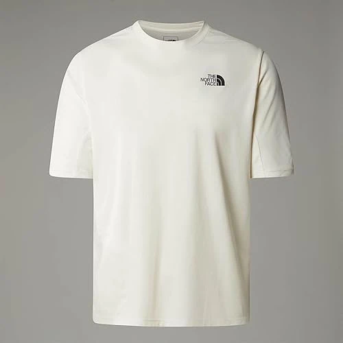 THE NORTH FACE NF0A883MQLI M Packable SS tee T-Shirt Hombre White Dune Tamaño XS