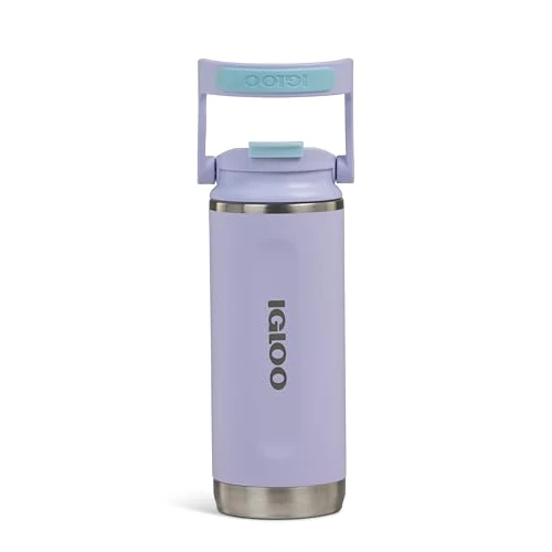 Offerta a tempo: IGLOO Tumbler 16 Borraccia Termica in Acciaio 450 ml – Bottiglia a prova di perdite per sport & outdoor – Doppia parete mantiene caldo o freddo – Tumbler resistente per ogni giorno - 31% da 32.35 € a 22.34 €
