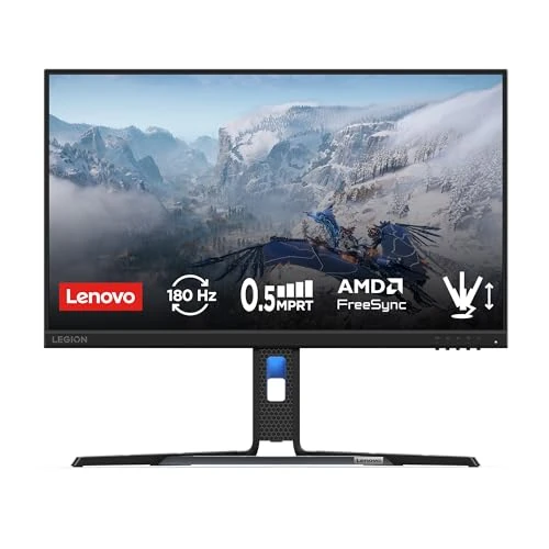 Limited offer: Lenovo Legion R24e Gaming Monitor 24" FHD (1920x1080), IPS, 0.5ms, 180Hz, Adjustable, AMD FreeSync, HDMI 2.1 (Mode Console) and DP Ports, HDMI Cable Included - Raven Black from 149.00 EUR to 96.01 EUR (save 36%)