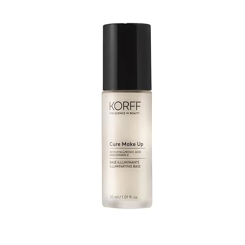 Offerta a tempo: Korff Make Up, Base Illuminante Viso con Acido Ialuronico e Vitamina E, Idratante, 30 ml - 53% da 36.00 € a 17.04 €