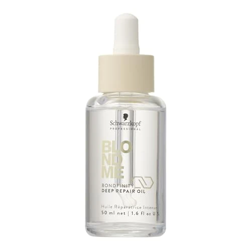 Offerta a tempo: Schwarzkopf Professional BLONDME Bondfinity Deep Repair Oil - Olio Riparatore leggero - senza Risciacquo 50ml - 17% da 19.05 € a 15.90 €