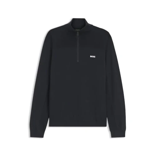 Offre limitée : BOSS KN_Momentum-x Qz Pull tricoté, Bleu foncé 402, XL Homme de 62.23 € à 62.23 € (0.00% de remise)