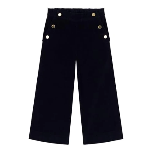 Limited-time offer: Petit Bateau Children's Plain Velvet Pants, Tuxedo, 6 Years from 59.00 £ to 59.00 £ (save 0.0%)