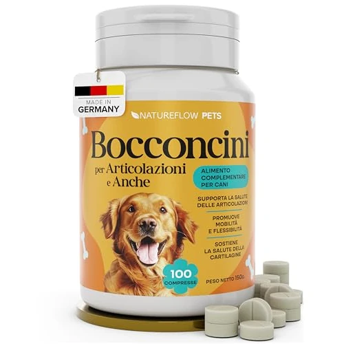 Condrogen Premium Supplement voor gewrichten voor honden, chondrostress honden en artrose, supplementen voor honden met glucosamine collageen en MSM, Condrogen Puppy, 100 tabletten
