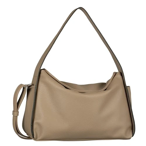 TOM TAILOR Rowan Hobo Bag, Beige, L