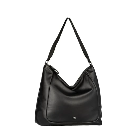 TOM TAILOR Maye Hobo Bag, Nero, Nero, L