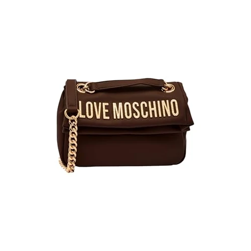 Love Moschino BOLSO PU GRS CHOCOLATO+HAMMERED LO, chocolate, Talla única