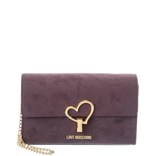 Oferta limitada: Love Moschino BOLSO VELOUR PL MORADO, violeta, Talla única de 160.00 € a 160.00 € (ahorro 0.00%)