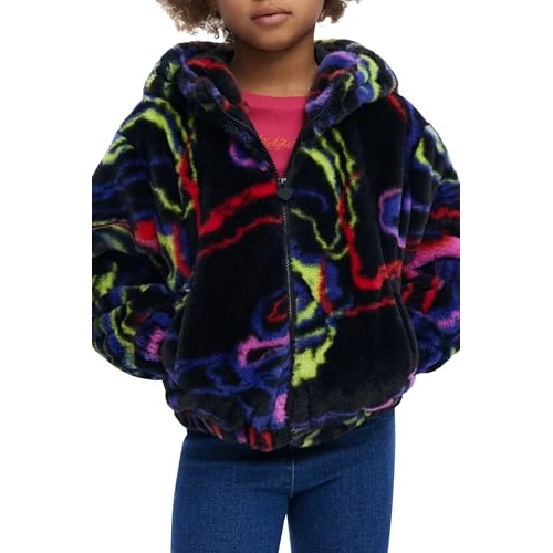 Offerta a tempo: Desigual Coat_Waves_LACROI, 9019 Tutti Fruti, 3/4 - 21% da 74.42 € a 59.02 €