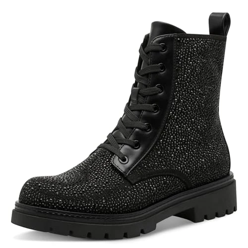 Limited-time offer: Marco Tozzi Women's 2-25232-45 Fashion Boots, Black Glitter, 38 EU, Black glitter, 6 UK from 57.64 GBP to 57.64 GBP (save 0%)