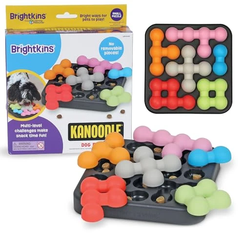 Limited-time offer: Learning Resources Brightkins Kanoodle Dog Edition Small | Dog Toys for Small Dogs, Interactive Puppy Toys, Food Puzzle for Dogs, Cat Puzzle Toy Feeder, Mental Stimulating Pet Puzzles from $11.99 to $11.99 (save 0.00%)