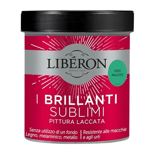Offre limitée : Libéron Les Brillants Sublimes Peinture Laquée Vert Malachite 0.5 L de 13.00 € à 13.00 € (0.00% de remise)