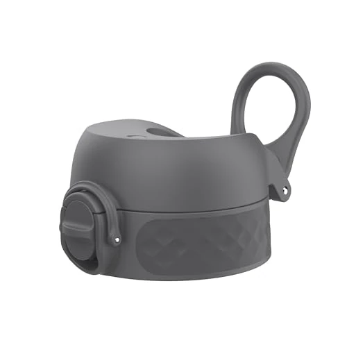 Offre limitée : Ion8 Couvercle Anti-fuite OneTouch 2.0 | Pour Gourdes 750ml, 920ml, 1000ml, 1200ml Remplacement, Grande, Plastique, Gris de 7.49 EUR à 7.49 EUR (remise 0%)