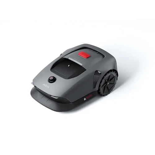 Mova 600 Kit Robotic Lawnmower,UltraView Wireless Installation and Accurate Mapping up to 600 m2, Smart Obstacle Avoidance, App Control, U-Shaped Mowing, Silent Operation, Safety Alerts