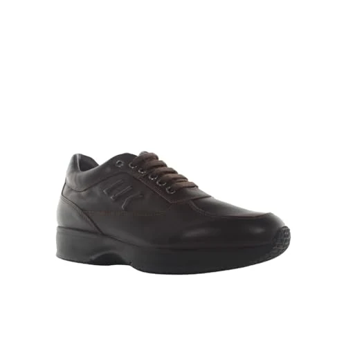 Offerta a tempo: Lumberjack- Raul Sneakers Man in Coffee Leather, 45 - 0.00% da 63.00 € a 63.00 €