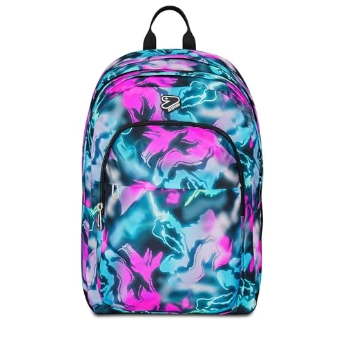 Offerta a tempo: Seven Zaino Scuola Pro XXL Detach con Cuffie Wireless, Fucsia, Tasca Interna Porta PC e Tasca Laterale per Borraccia, 33 L, Scuola Media e Superiore, Zaino Ragazza - 20% da 74.90 € a 60.18 €
