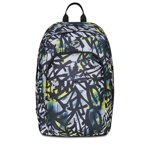 Offerta a tempo: Seven Zaino Scuola Pro XXL Detach con Cuffie Wireless, Grigio, Tasca Interna Porta PC e Tasca Laterale per Borraccia, 33 L, Scuola Media e Superiore, Zaino Ragazzo - 39% da 74.90 € a 45.90 €