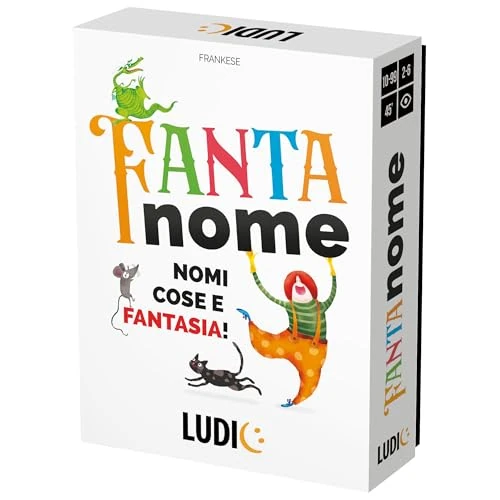 Ludic - ArtisticaMente - The Game of Brilliant Drawings - Society Game 3-6 Players, Ages 8+, a Game of Imagination, Lateral Thinking and Drawing for the Whole Family - Made In Italy | IT60971