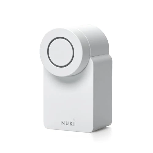 Limitiertes Angebot: Nuki Smart Lock Go (2025) mit Bluetooth, WLAN & Matter, elektronisches Türschloss macht Smartphone zum Schlüssel & ermöglicht schlüssellosen Zutritt, smartes Schloss zum Nachrüsten ohne Zylindertausch von 149.00 EUR auf 144.99 EUR (Spare 3%)