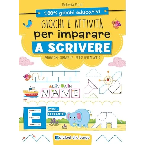 Offerta a tempo: Giochi e attività per imparare a scrivere. Ediz. a colori - 16% da 5.60 € a 4.72 €